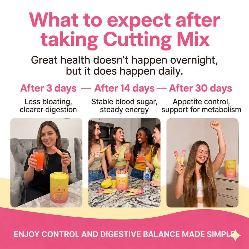 Cutting Drink Mix – GLP-1 Drink Mix with 5-HTP, Yerba Mate & Magnesium, FOS