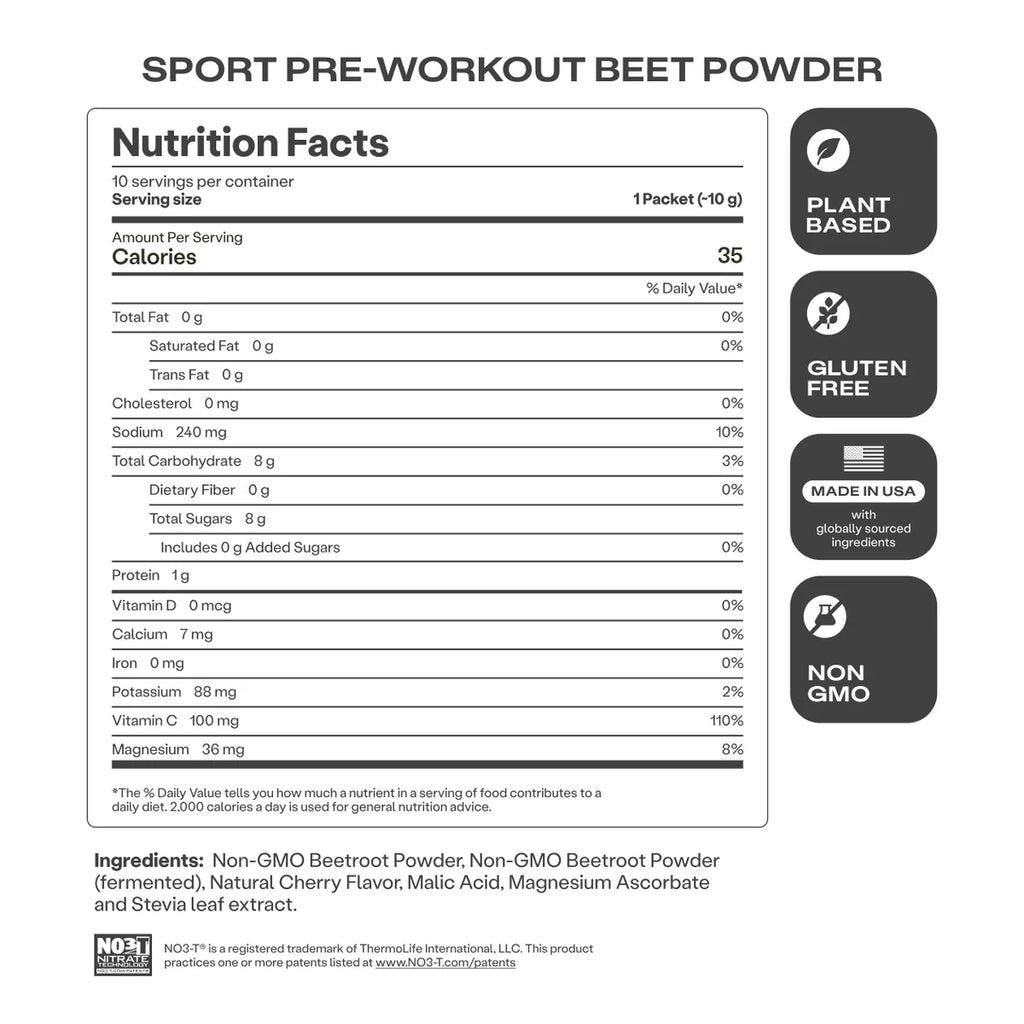 Beet Root Pre-Workout